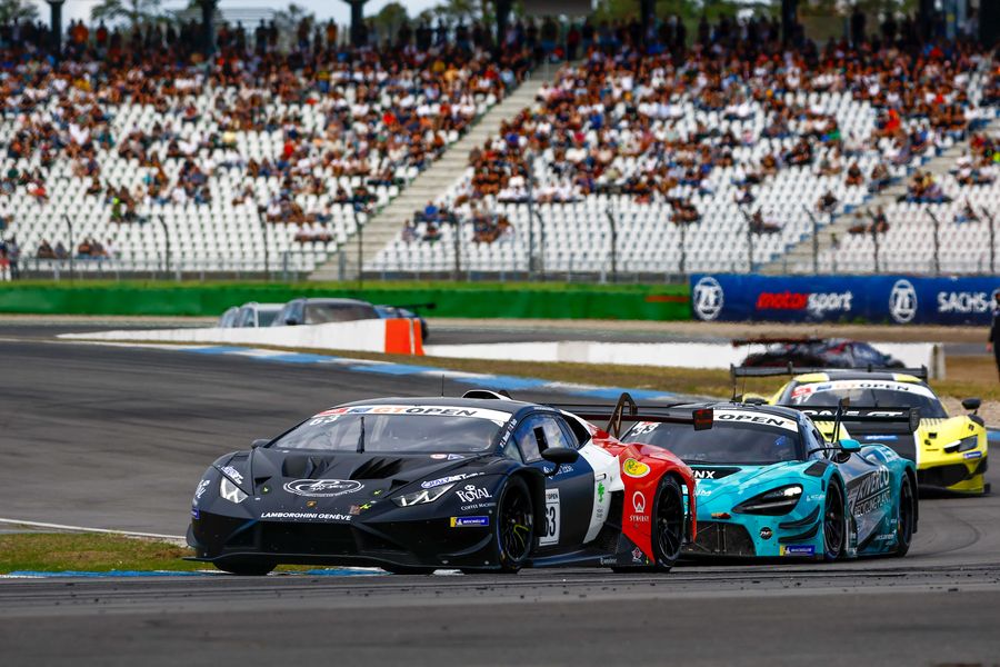 Moncini-Testa (Villorba Corse) storm to first win for the Villorba corse Lambo